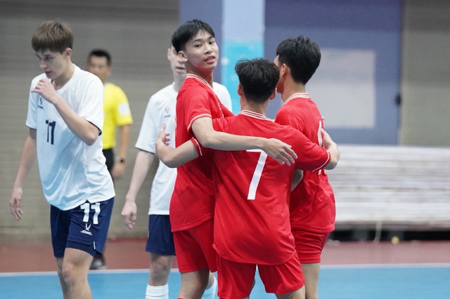 vwin game U19 futsal Việt Nam thắng cách biệt 2 bàn trước tốp 7 thế giới